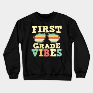 First-Grade-Vibes vintage Crewneck Sweatshirt